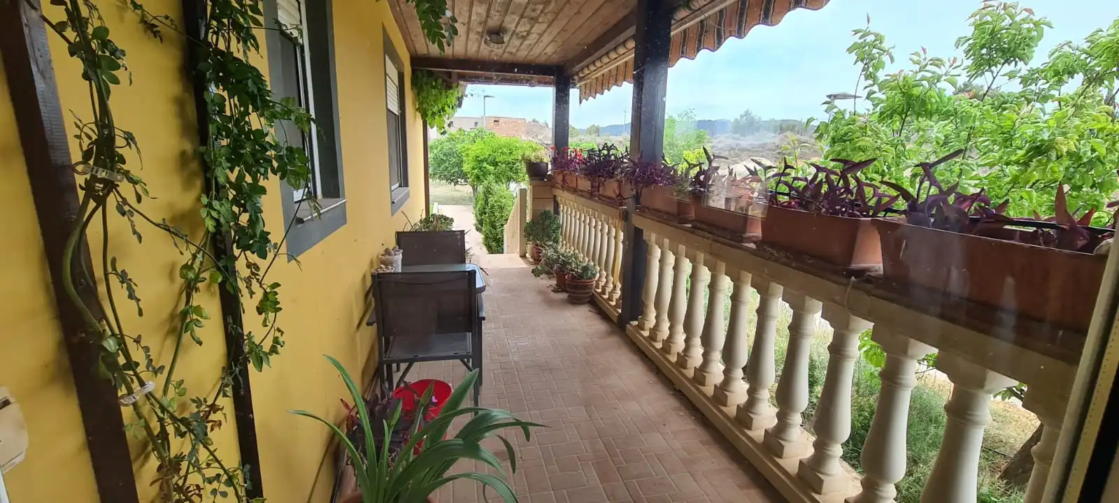 Terrassa de Casa o xalet en venda en Híjar amb Calefacció, Jardí privat i Traster