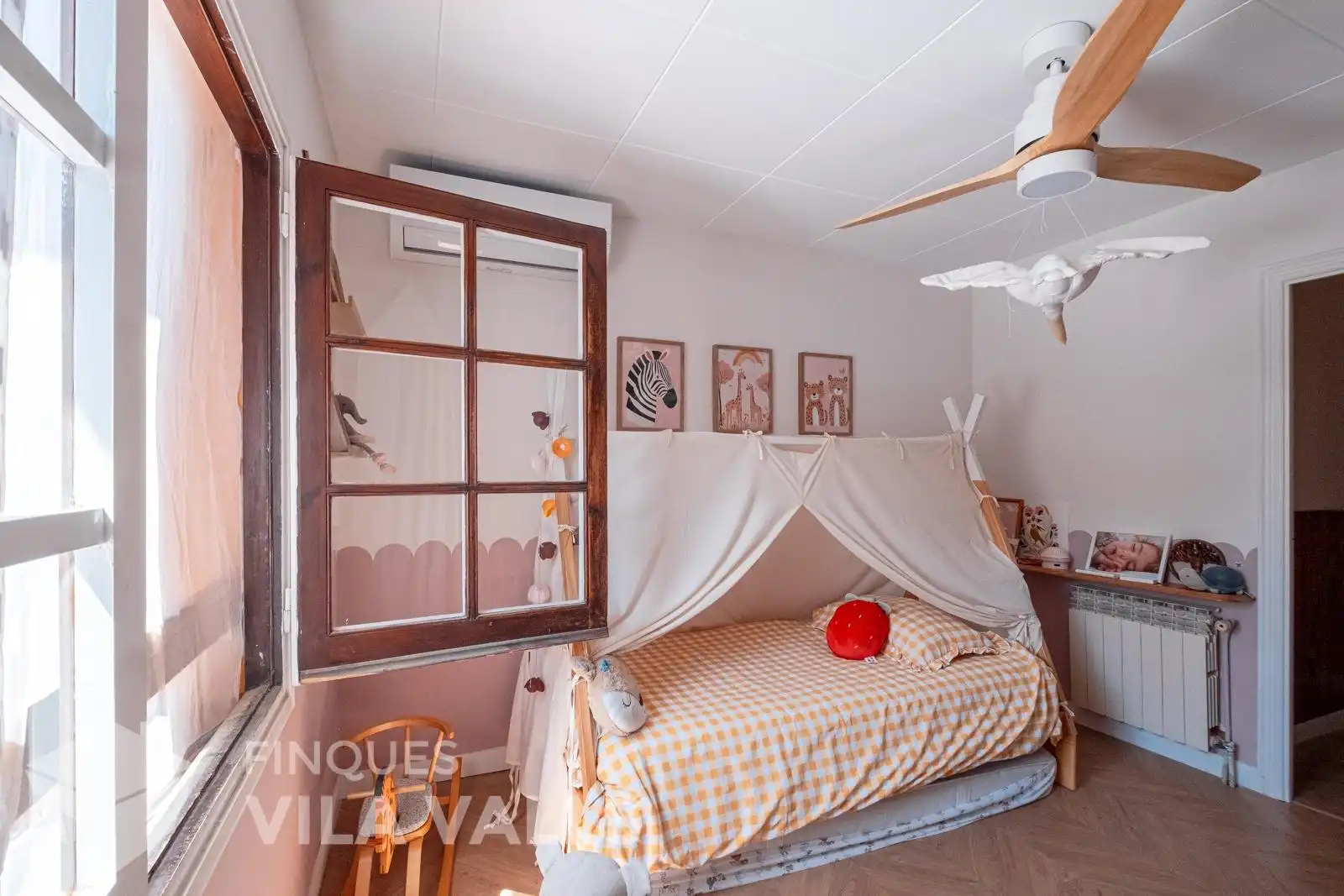 Bedroom of Flat for sale in Lliçà d'Amunt  with Air Conditioner, Heating and Private garden