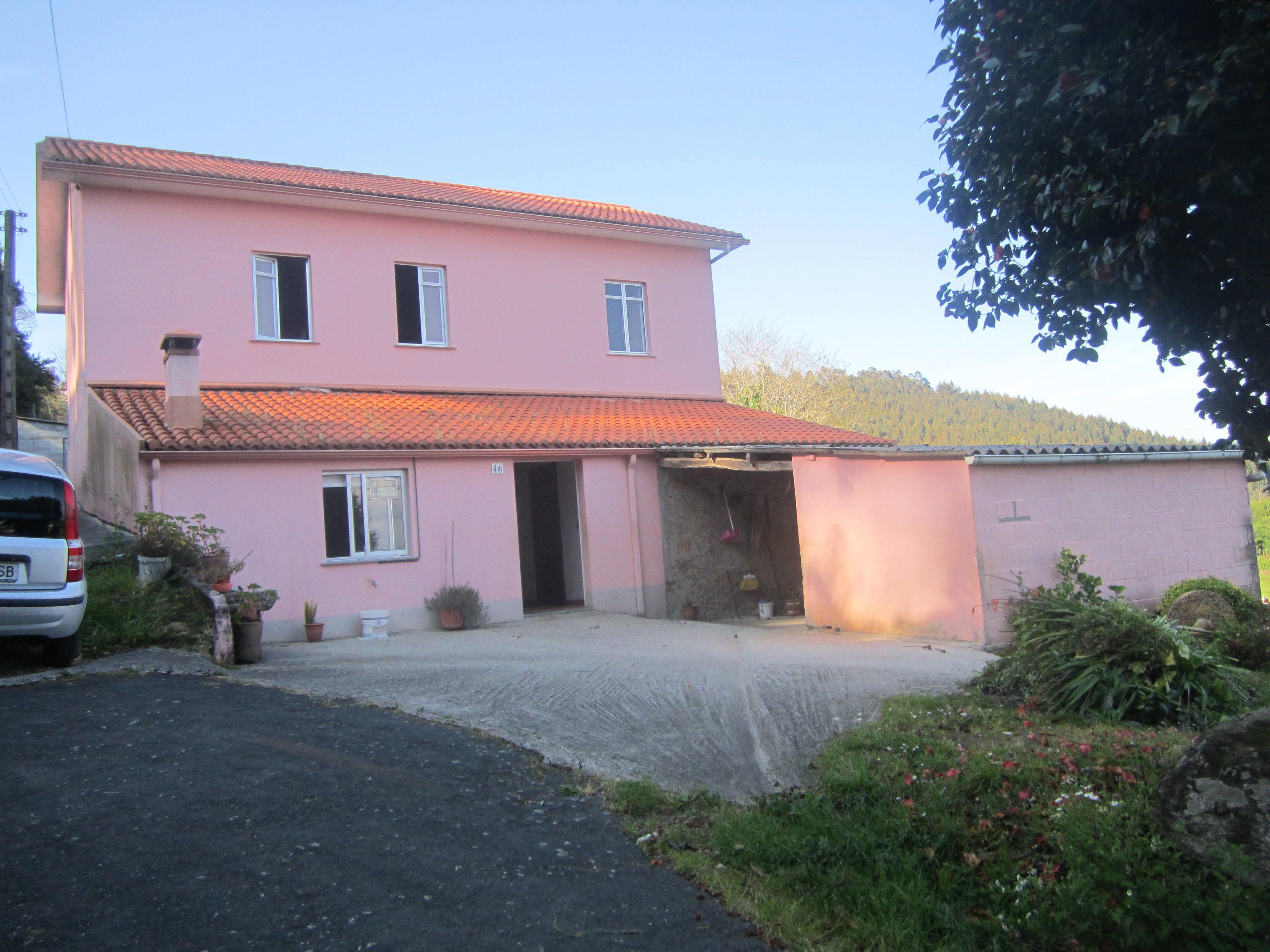 Vista exterior de Casa o xalet en venda en Ferrol amb Jardí privat
