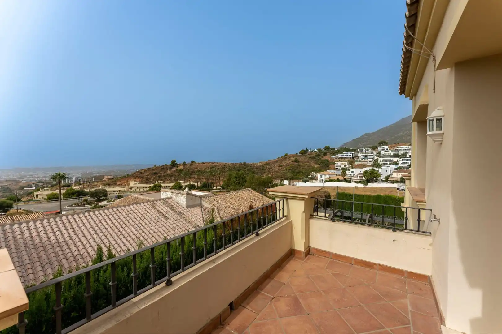 Terraza de Casa o chalet en venta en Mijas con Aire acondicionado, Jardín privado y Terraza
