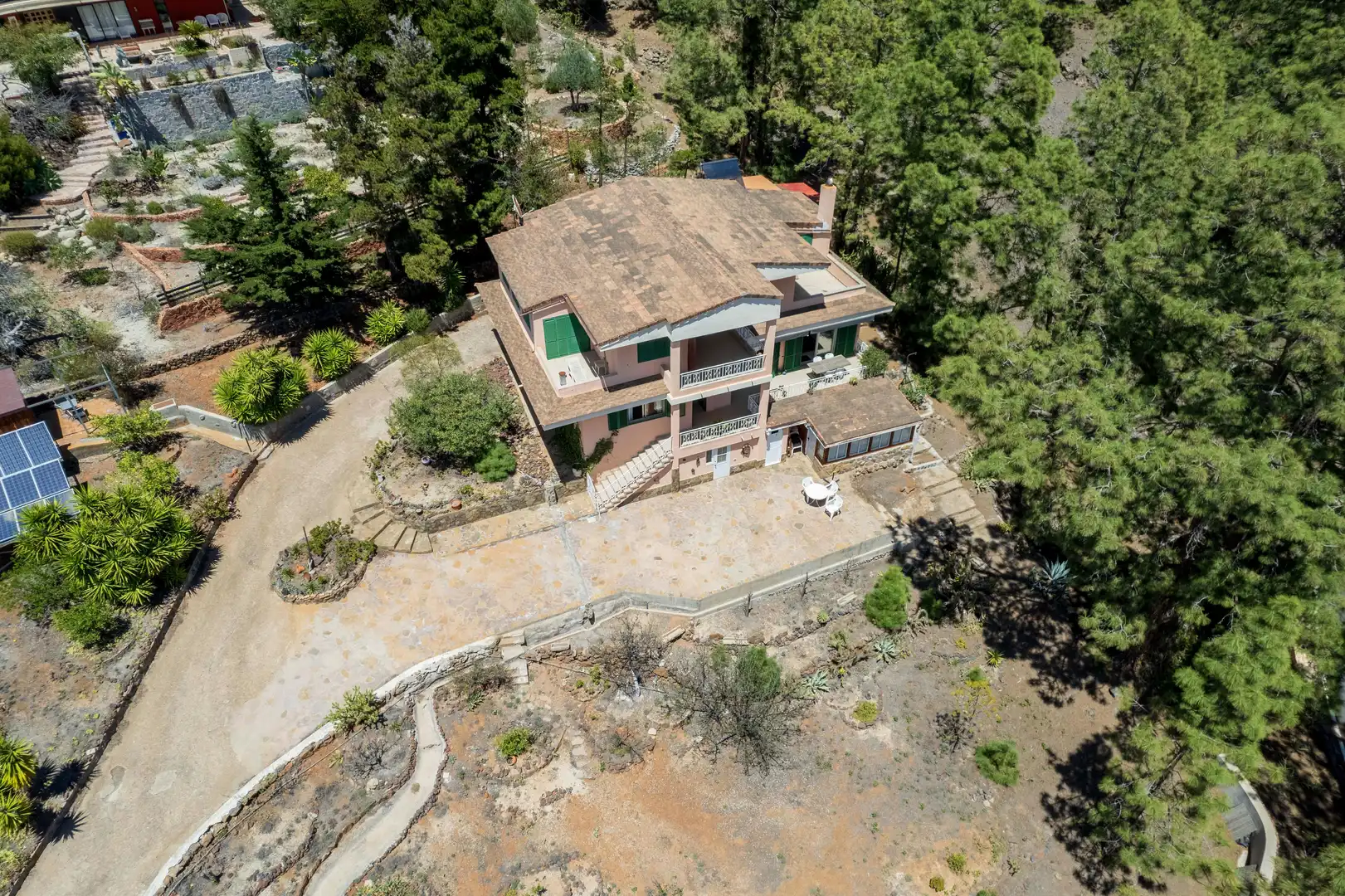 Vista exterior de Casa o xalet en venda en Vilaflor de Chasna amb Moblat