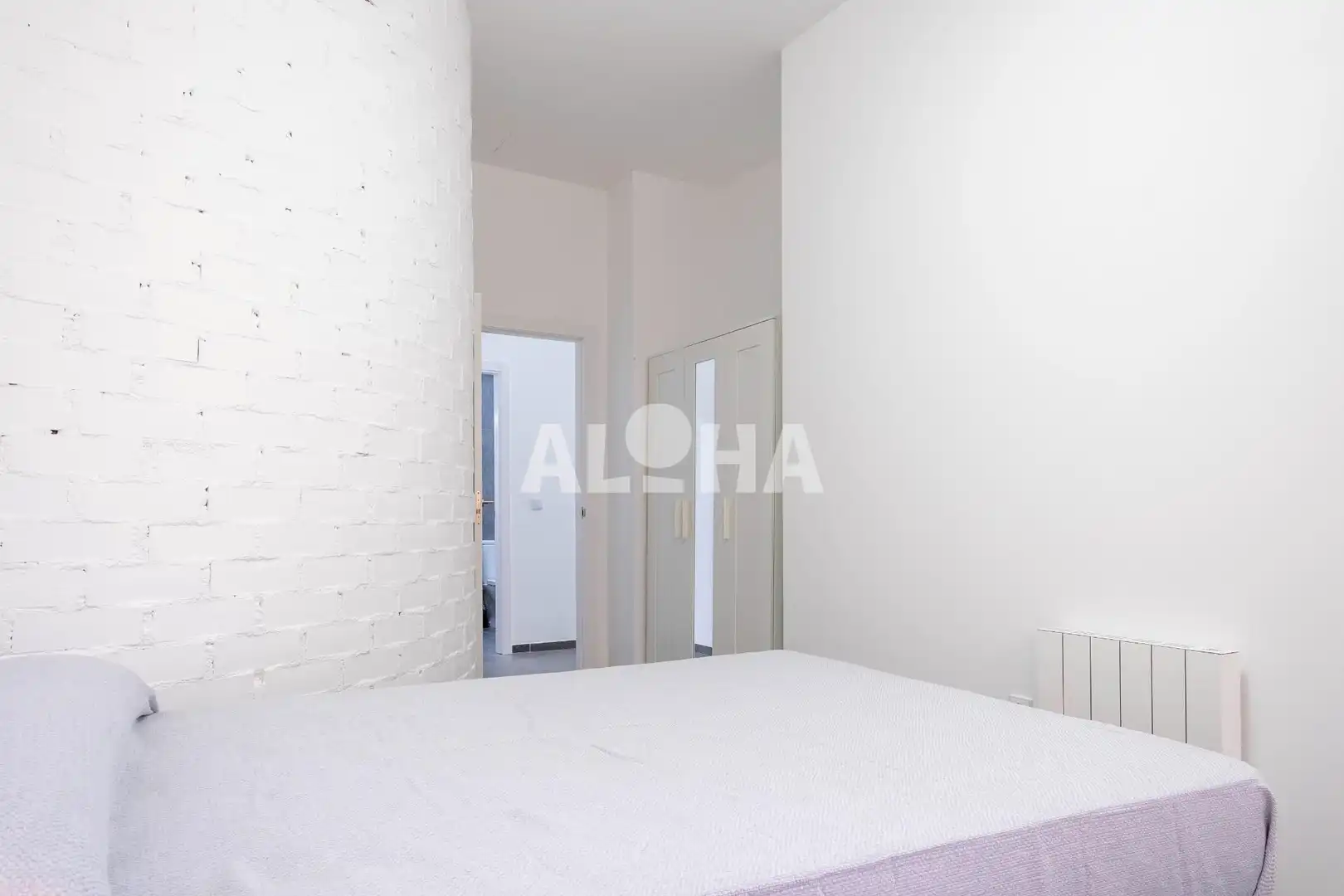 Dormitori de Apartament de lloguer en Moncada amb Aire condicionat, Calefacció i Moblat
