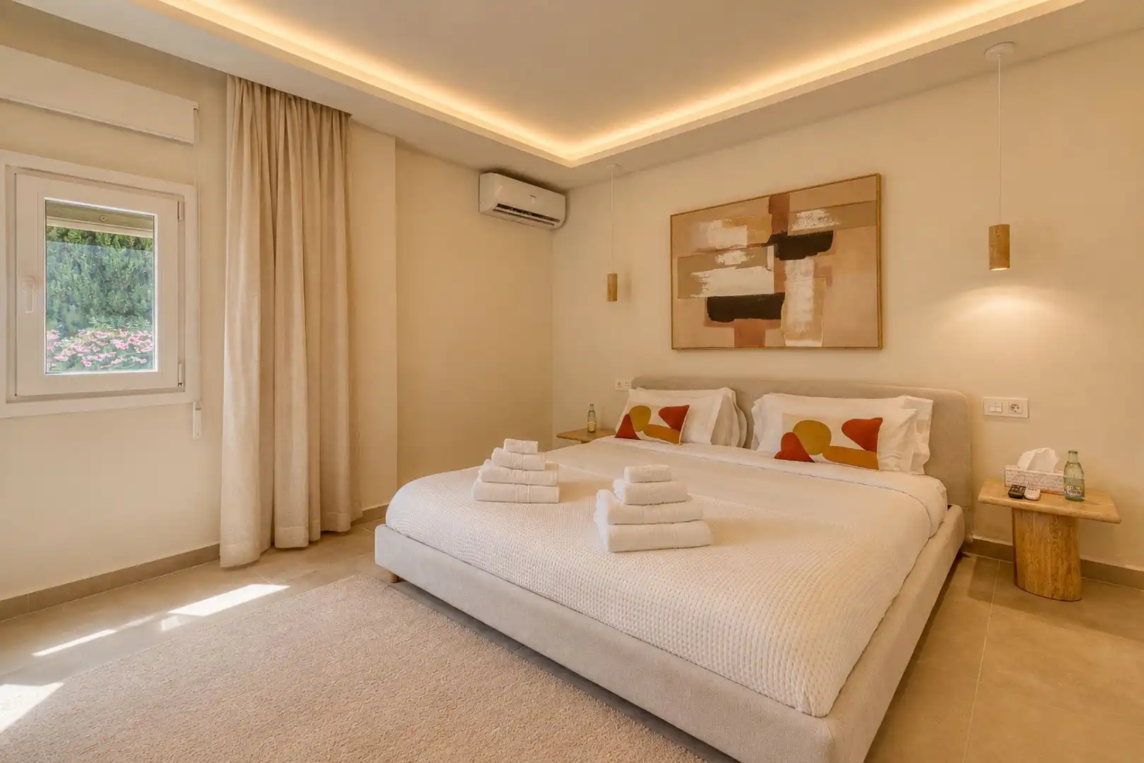 Dormitori de Apartament de lloguer en Marbella amb Aire condicionat, Terrassa i Traster