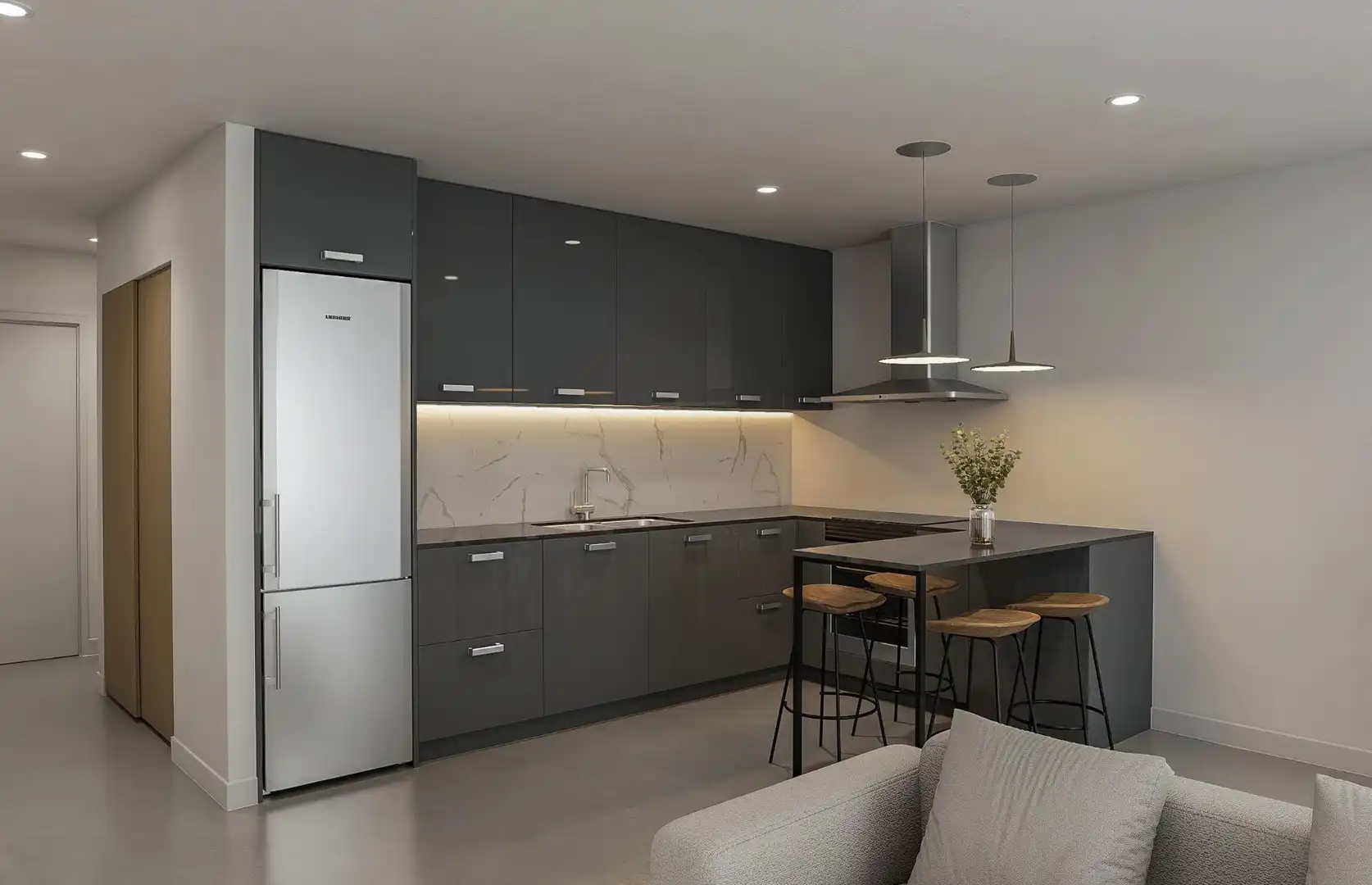 Cocina de Apartamento en venta en Armeñime - Las Moraditas - Las Cancelas
