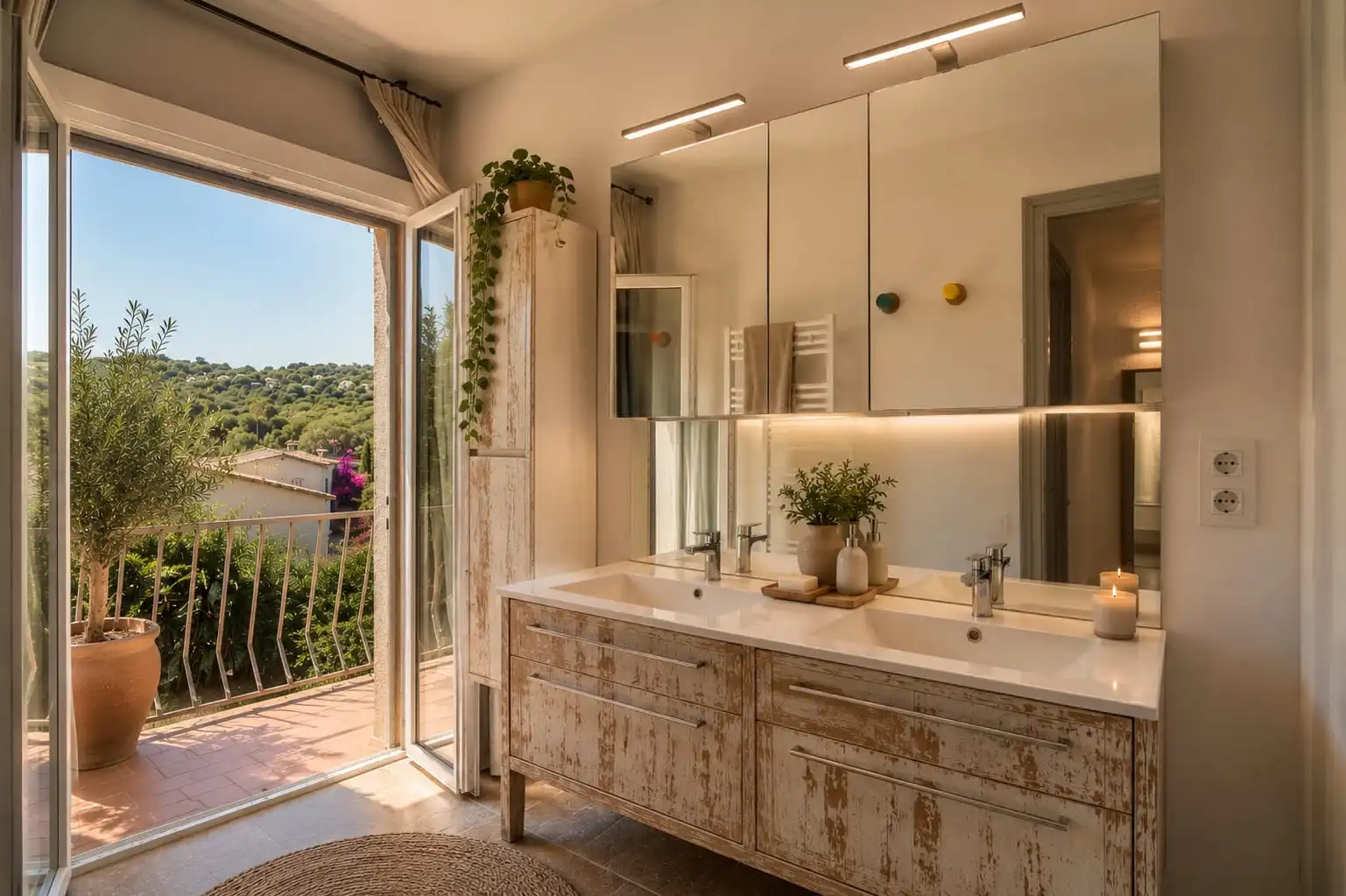 Baño de Casa o chalet en venta en Calonge i Sant Antoni con Jardín privado, Parquet y Terraza