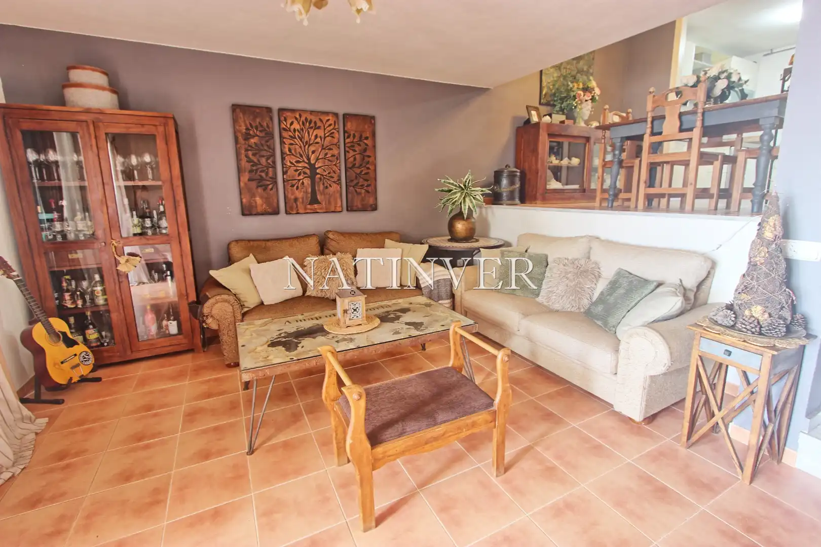 Sala d'estar de Casa adosada en venda en Vélez-Málaga amb Terrassa i Traster