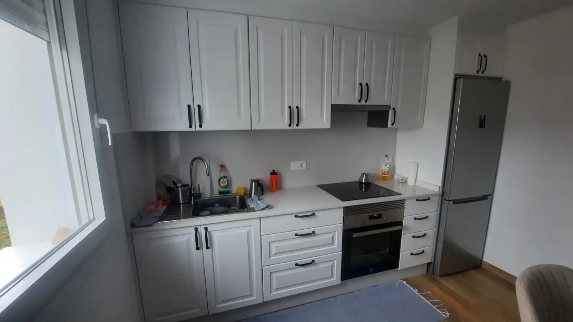 Kitchen of Flat for rent in Vigo   with Heating, Parquet flooring and Terrace