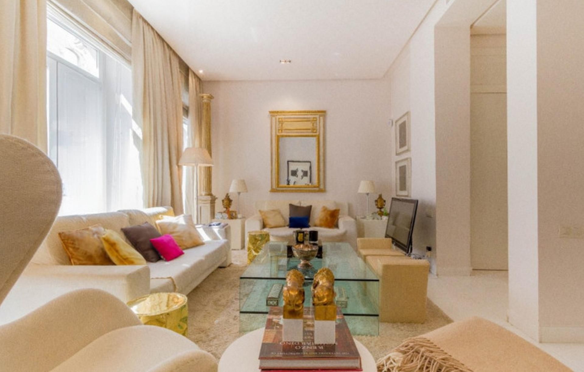 Living room of Apartment to rent in  Valencia Capital  with Air Conditioner