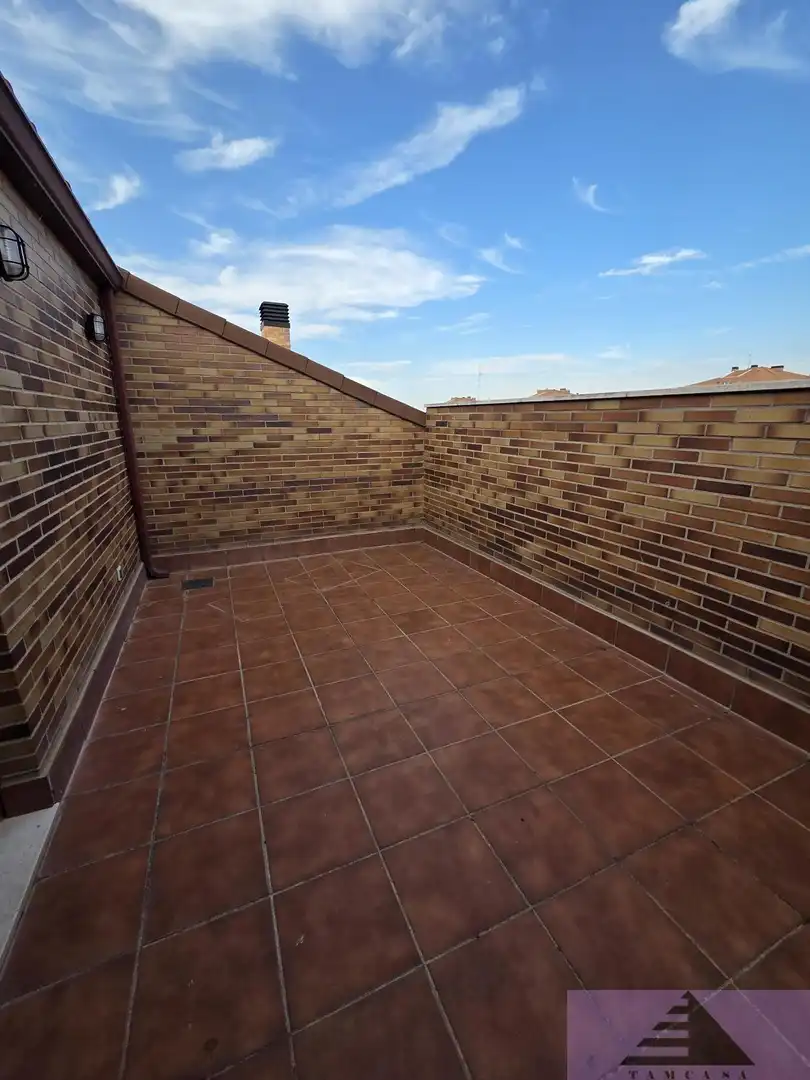 Terrasse von Dachboden zum Verkauf in Seseña mit Heizung, Terrasse und Abstellraum