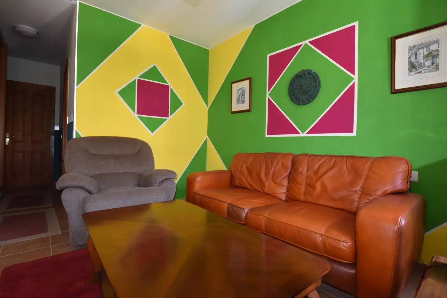 Sala de estar de Apartamento en venta en San Miguel de Abona con Trastero, Piscina y Amueblado