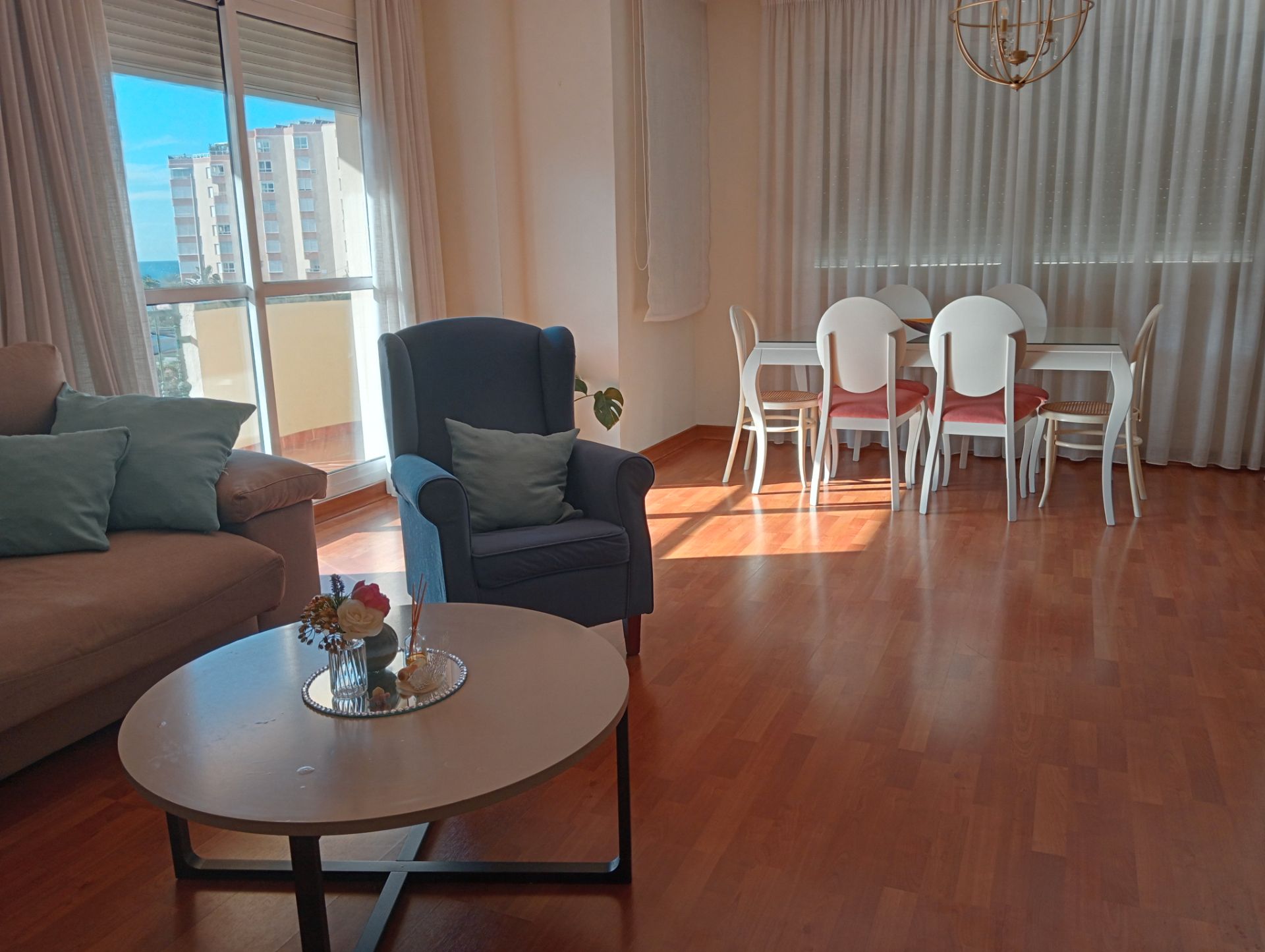 Living room of Attic to rent in Torrox  with Air Conditioner, Terrace and Storage room