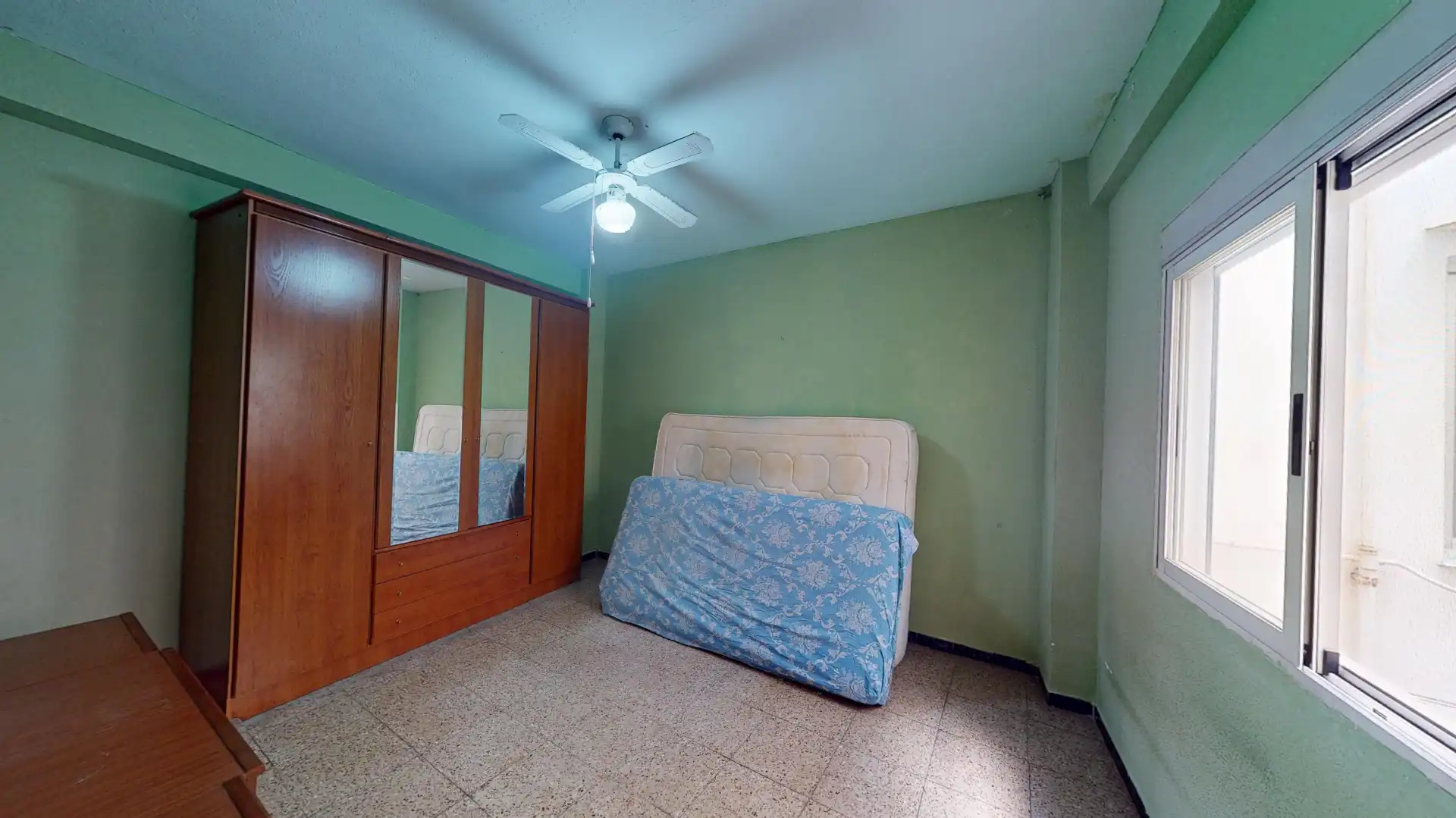 Bedroom of Flat for sale in Alicante / Alacant  with Air Conditioner and Balcony