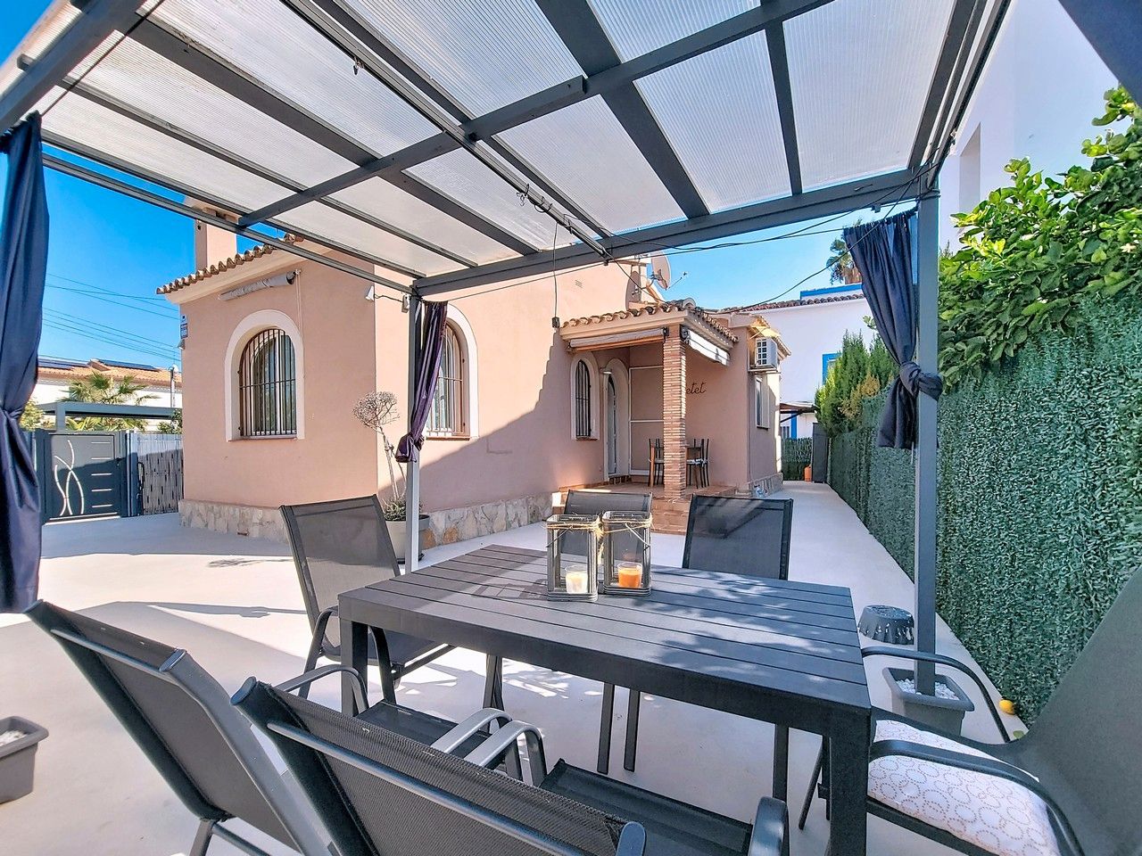 Terrassa de Casa o xalet en venda en Dénia amb Aire condicionat, Terrassa i Forn