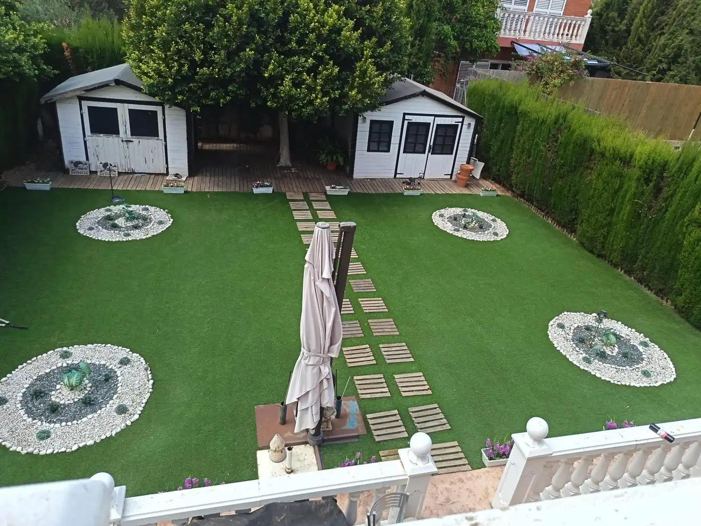 Garden of Houses for sale in Moncada  with Heating, Private garden and Terrace