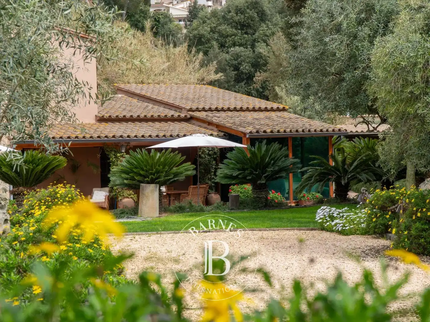 Jardí de Casa o xalet en venda en Santa Susanna amb Aire condicionat, Calefacció i Jardí privat