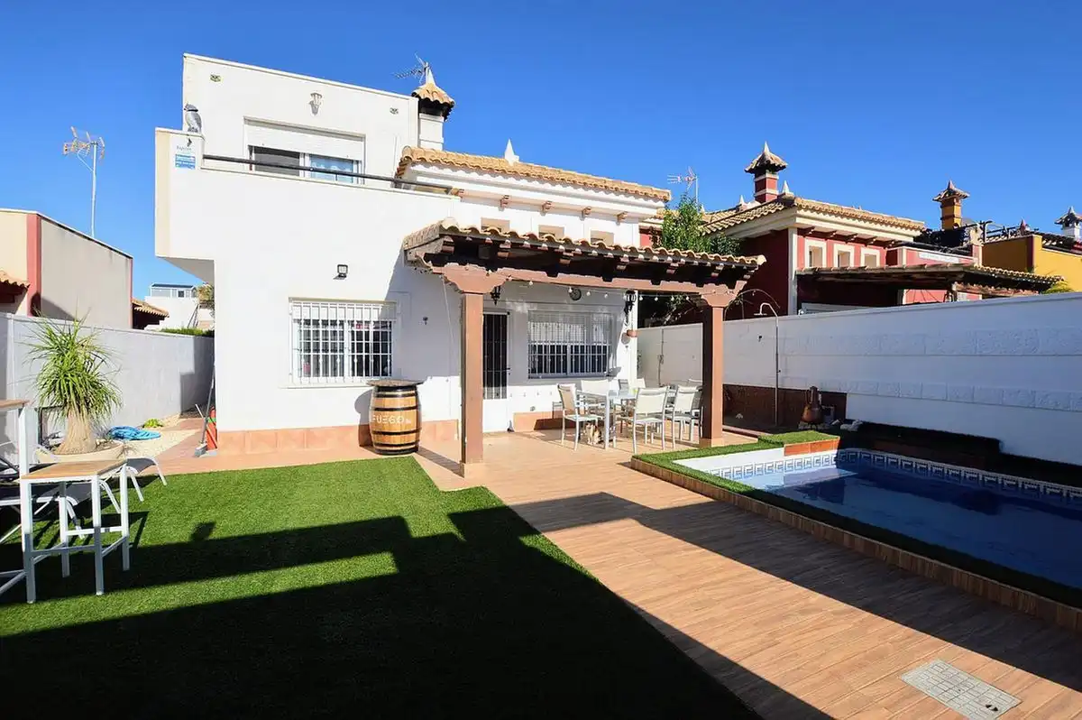 Jardí de Casa o xalet en venda en Murcia amb Aire condicionat, Jardí privat i Terrassa