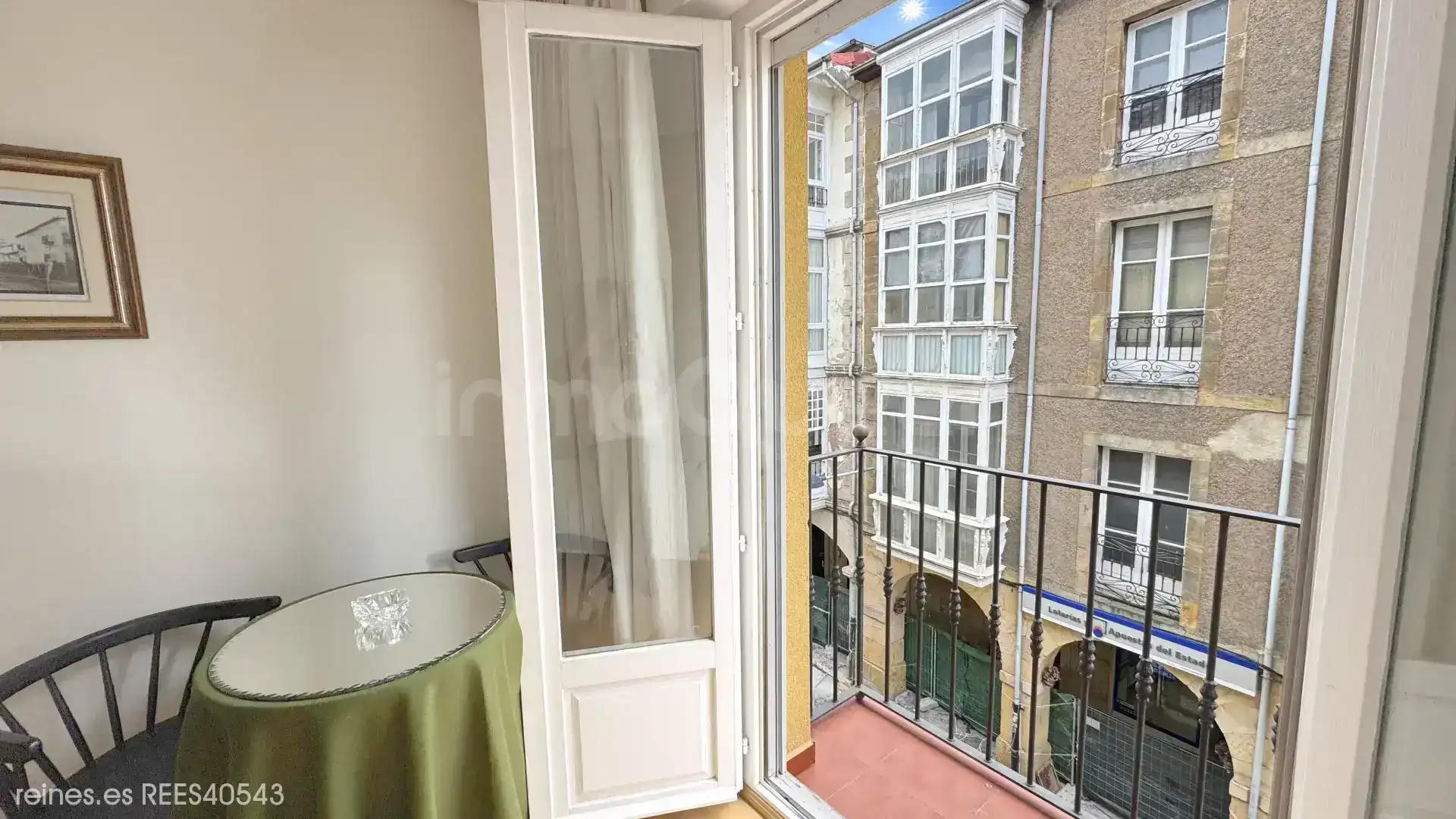 Balcony of Flat for sale in Reinosa  with Heating, Terrace and Furnished