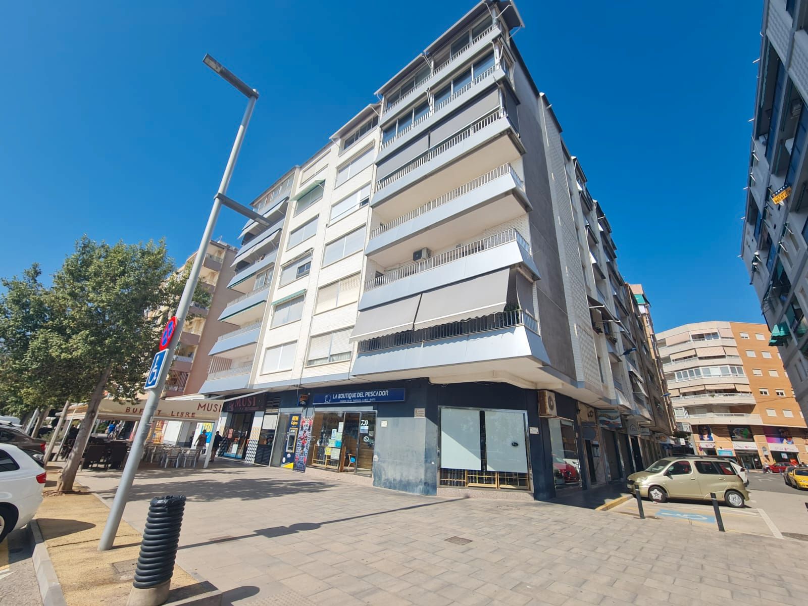 Exterior view of Flat for sale in Santa Pola  with Balcony and Alarm