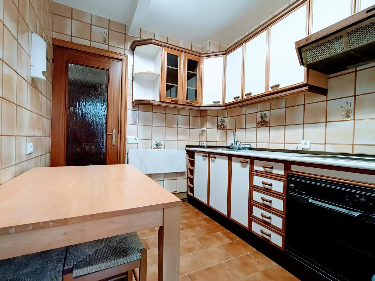 Cuina de Pis de lloguer en Madrid amb Aire condicionat, Calefacció i Parquet