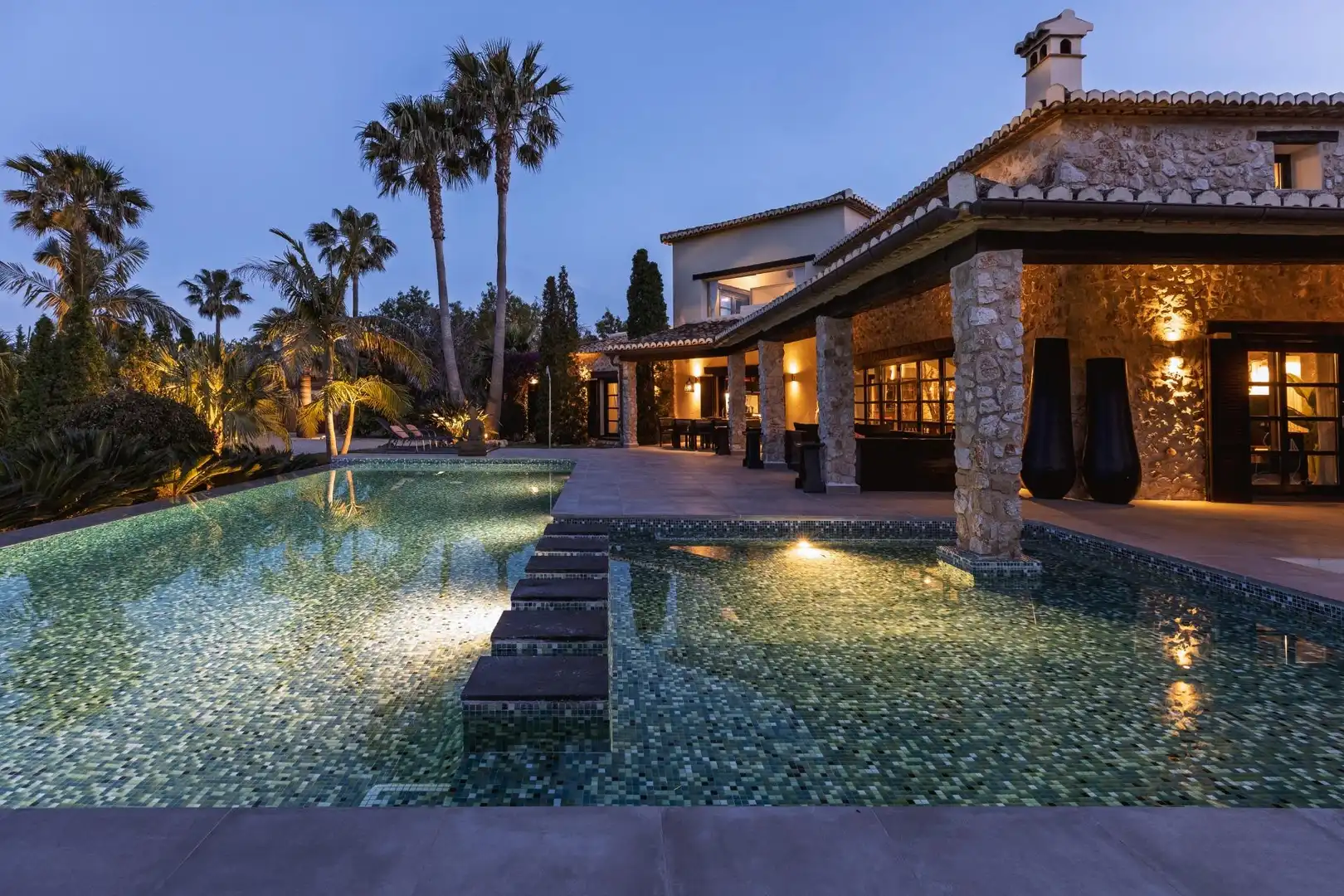 Piscina de Casa o chalet en venta en Beniarbeig con Aire acondicionado, Calefacción y Jardín privado
