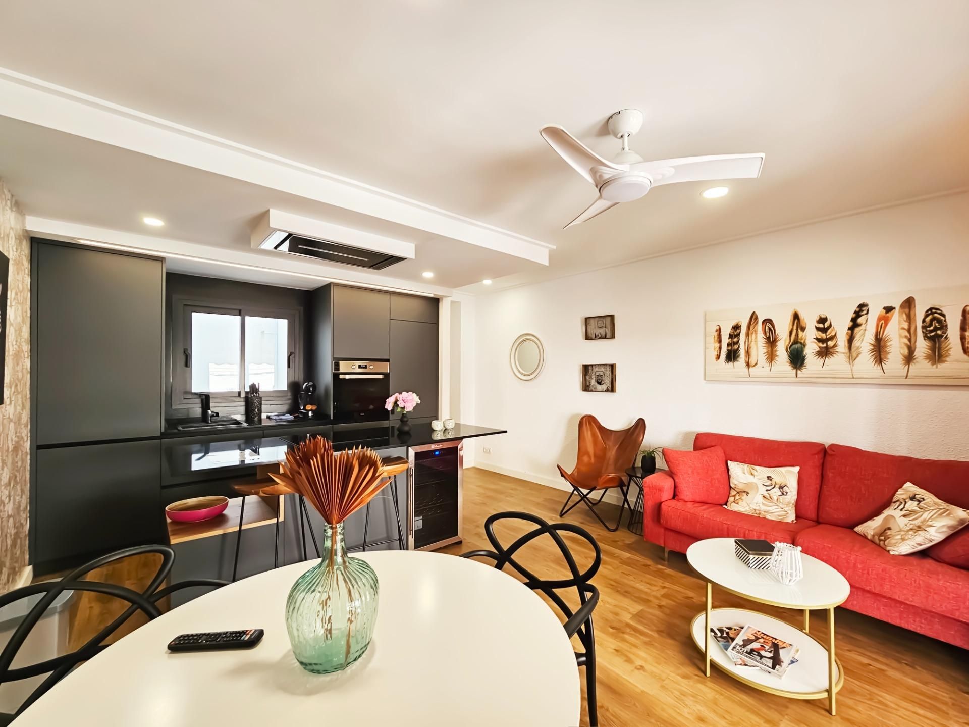 Living room of Flat for sale in Santa Pola  with Air Conditioner, Heating and Terrace