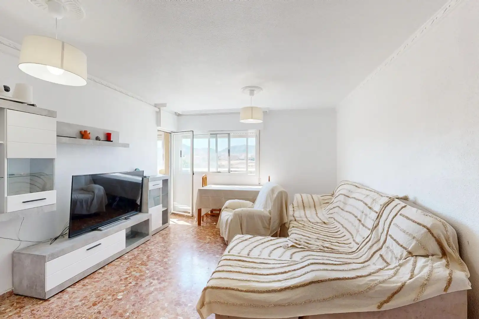 Sala de estar de Piso en venta en Cartagena con Calefacción