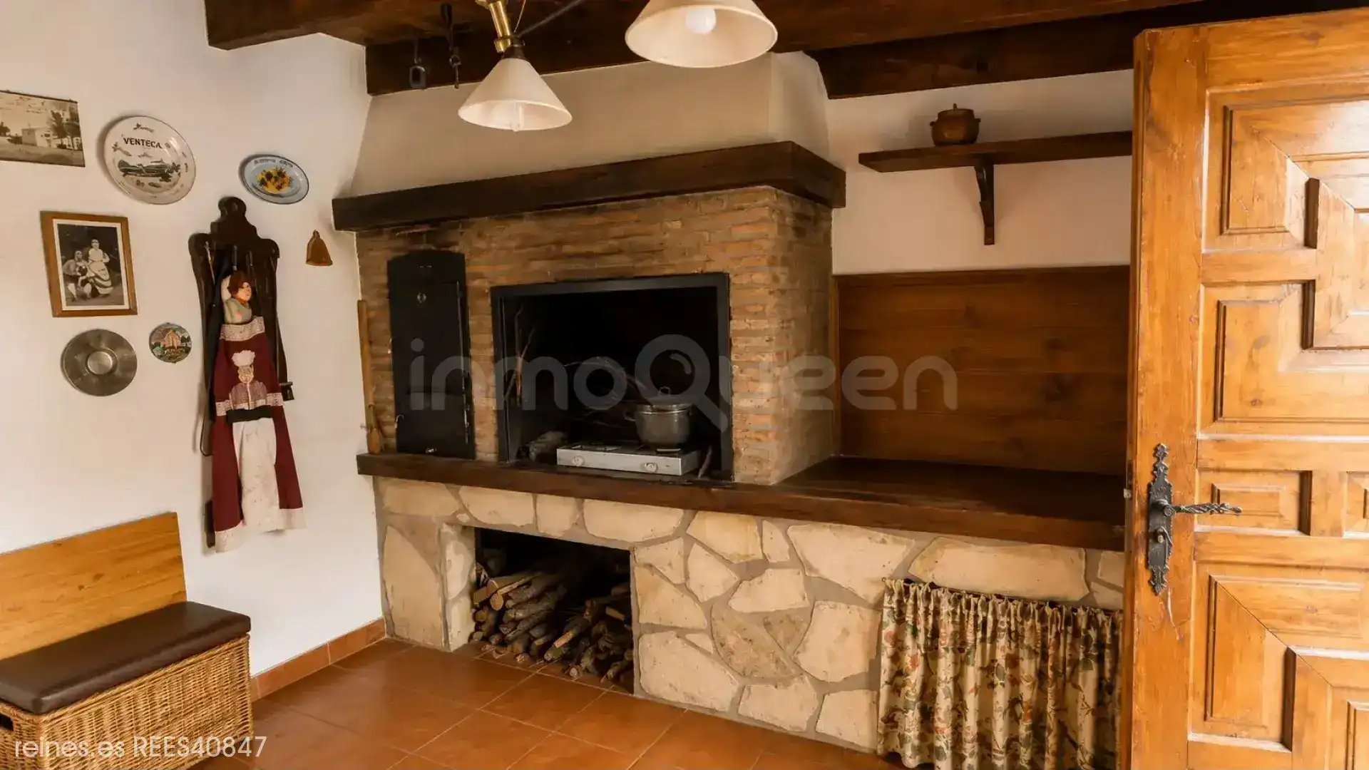 Sala d'estar de Casa o xalet en venda en San Mateo de Gállego amb Calefacció, Jardí privat i Terrassa
