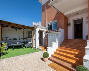 Terrassa de Casa adosada en venda en Albolote amb Aire condicionat, Calefacció i Jardí privat