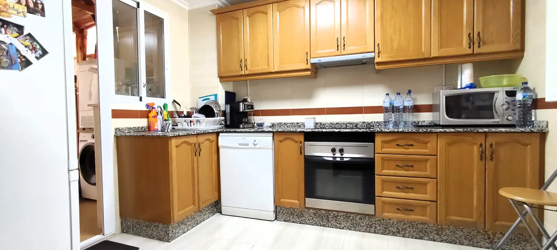 Kitchen of Flat for rent in Alicante / Alacant  with Air Conditioner, Heating and Terrace