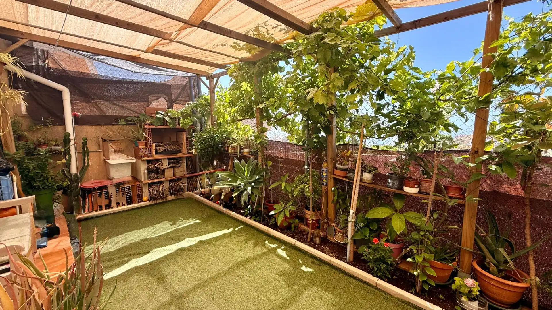 Terrace of Flat for sale in Benalmádena  with Private garden, Terrace and Community pool