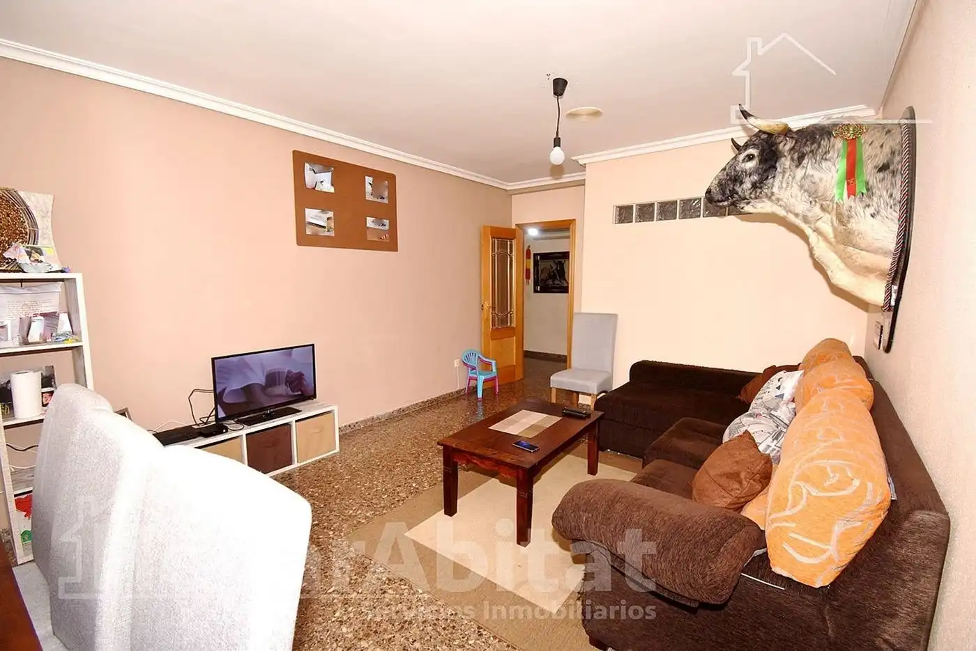 Living room of Flat for sale in Onda  with Air Conditioner, Terrace and Storage room