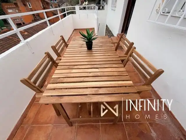 Terraza de Casa o chalet en venta en Bilbao  con Calefacción, Trastero y Amueblado
