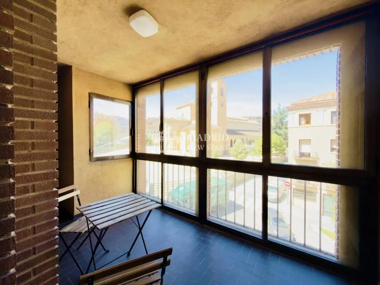 Terraza de Piso de alquiler en Segovia con Calefacción, Parquet y Terraza