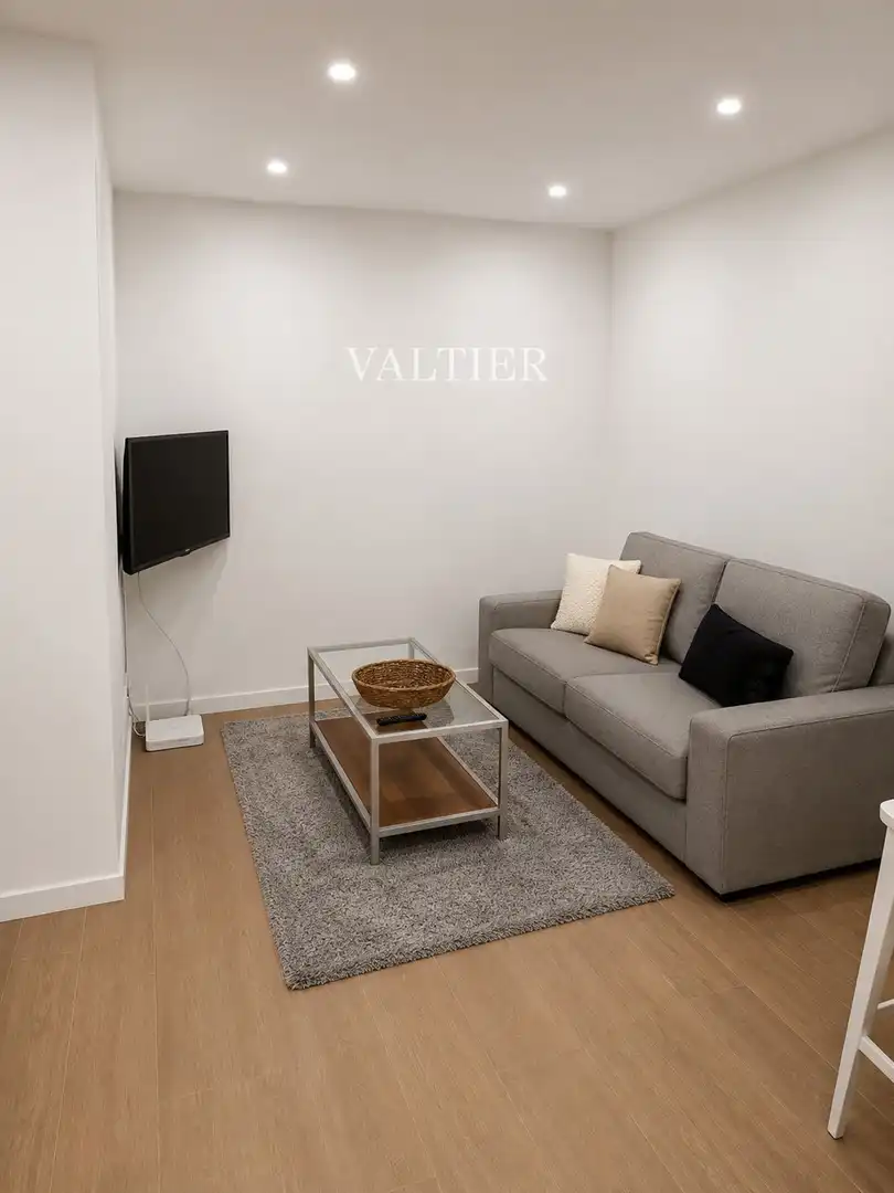 Sala de estar de Piso de alquiler en Madrid con Aire acondicionado y Amueblado