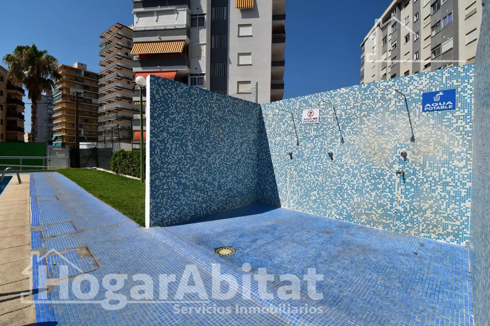 Parking of Flat for sale in Miramar  with Air Conditioner, Terrace and Balcony