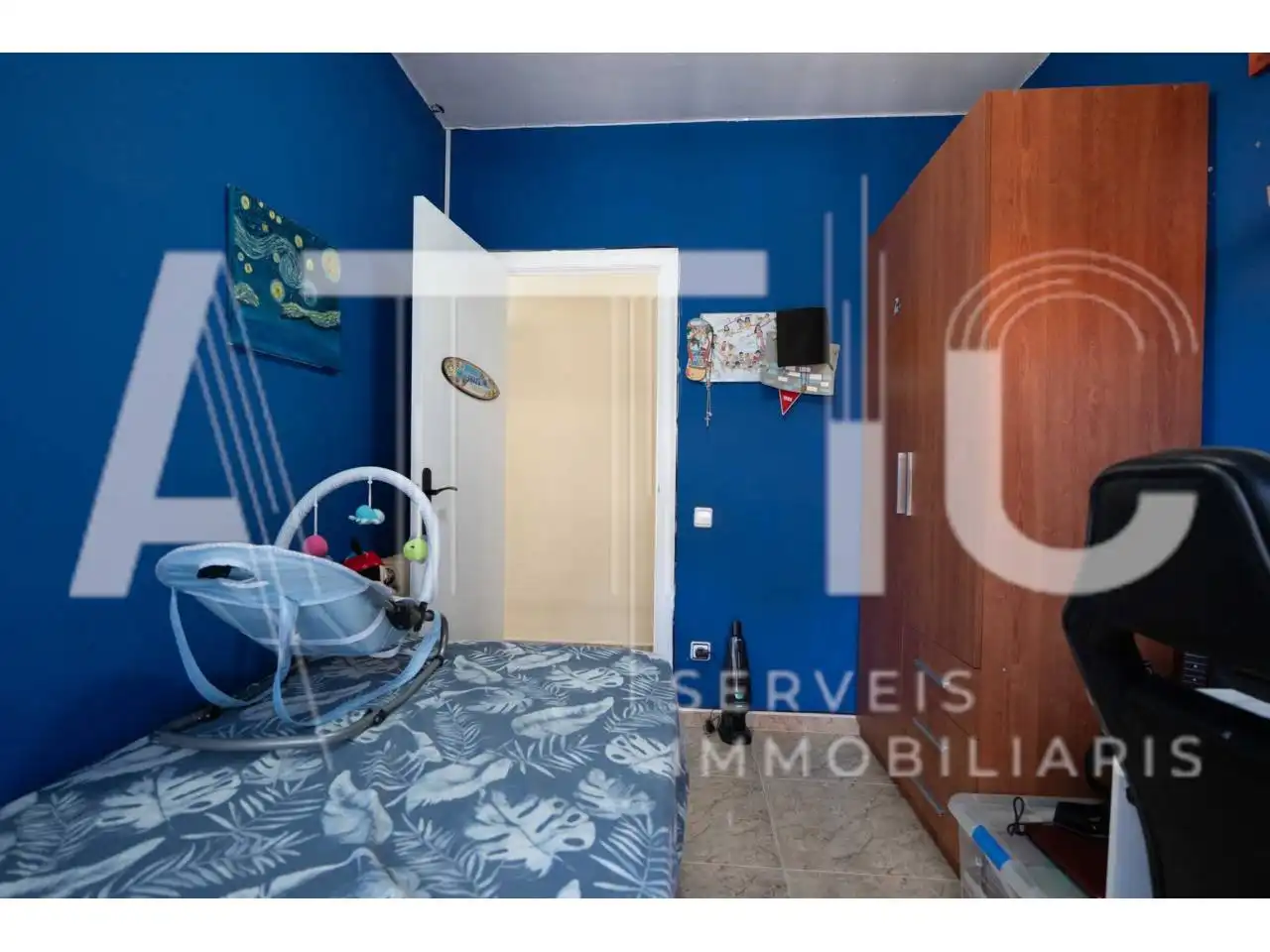 Habitación de Apartamento en venta en Sabadell con Aire acondicionado, Calefacción y Trastero