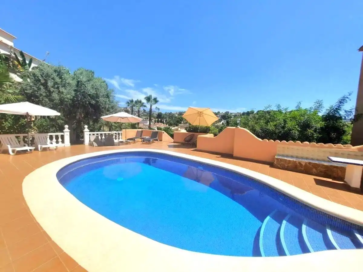 Swimming pool of Houses for rent in Benissa  with Air Conditioner, Terrace and Swimming Pool