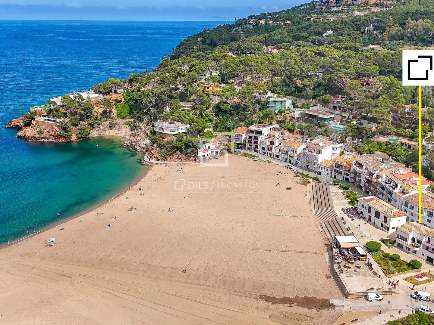 Exterior view of Houses for sale in Begur  with Air Conditioner and Heating