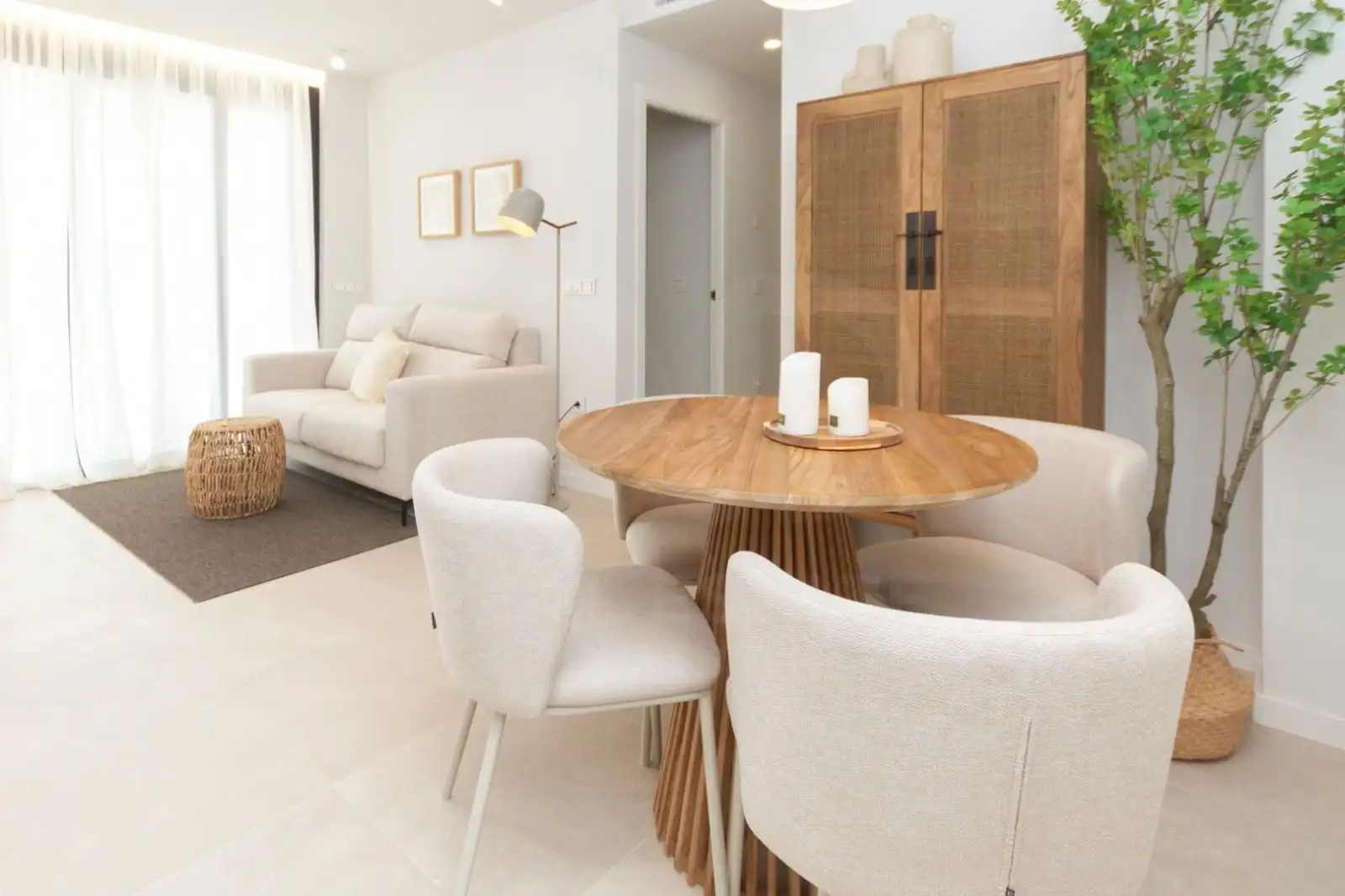 Comedor de Piso en venta en Els Poblets con Aire acondicionado, Calefacción y Terraza