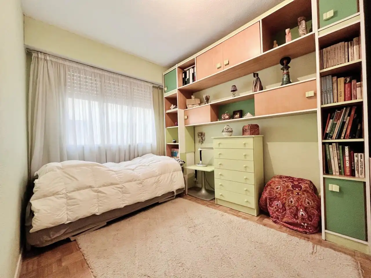 Schlafzimmer von Wohnung zum Verkauf in Madrid mit Klimaanlage, Heizung und Terrasse