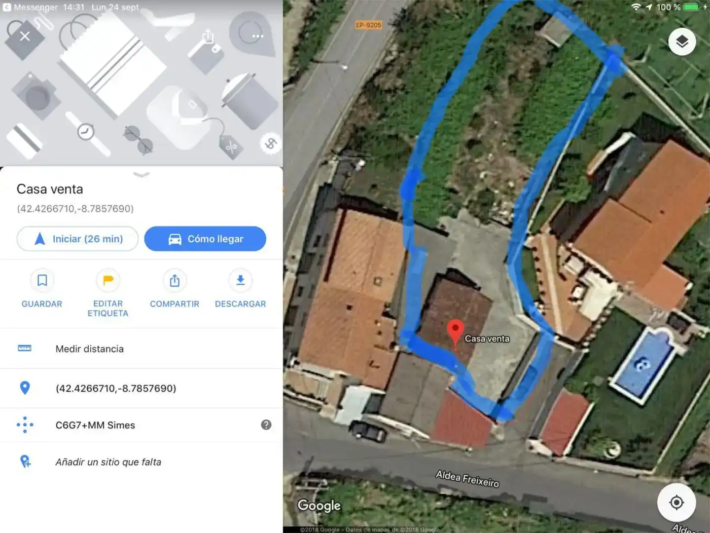 Piso en venta en Meaño con Jardín privado, Trastero y Amueblado