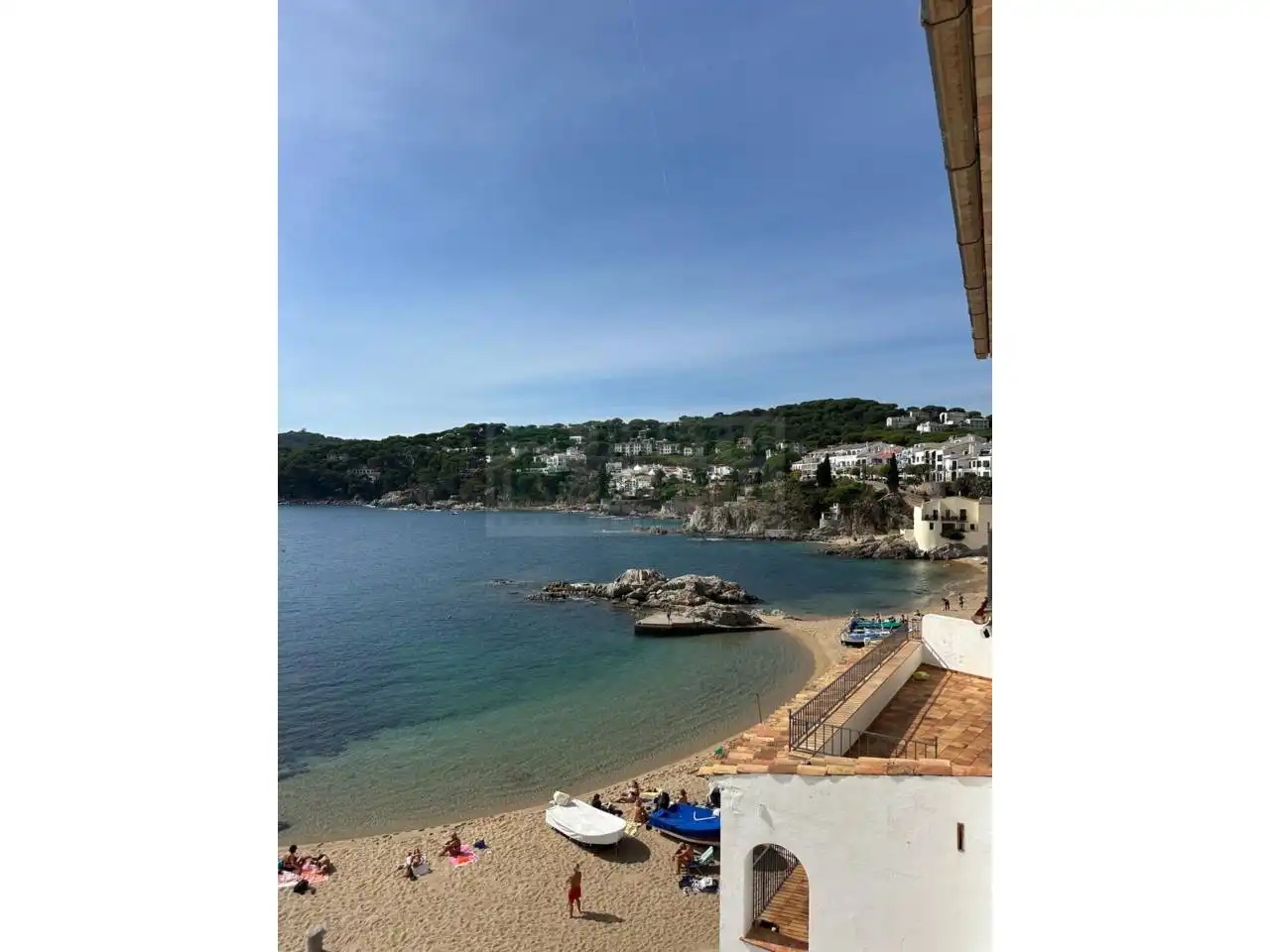 Vista exterior de Casa adosada en venda en Palafrugell amb Calefacció, Terrassa i Moblat
