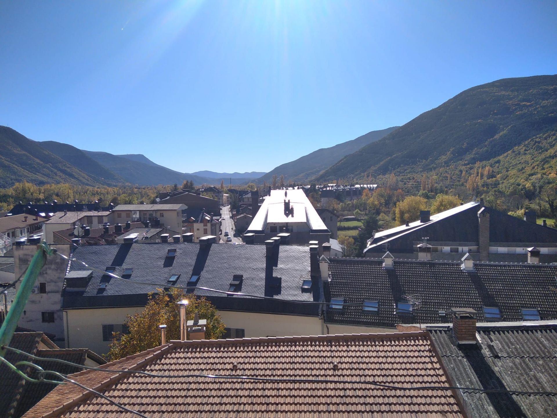 Exterior view of House or chalet for sale in Biescas  with Storage room