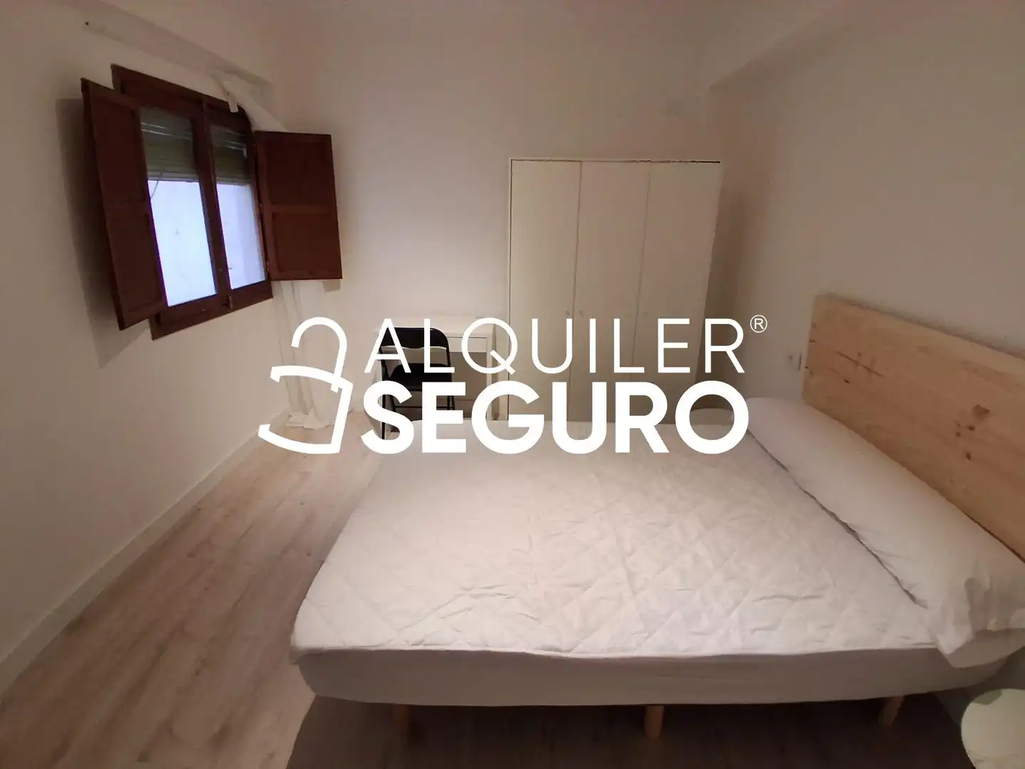 Bedroom of Flat for rent in Vila-real  with Air Conditioner, Terrace and Furnished