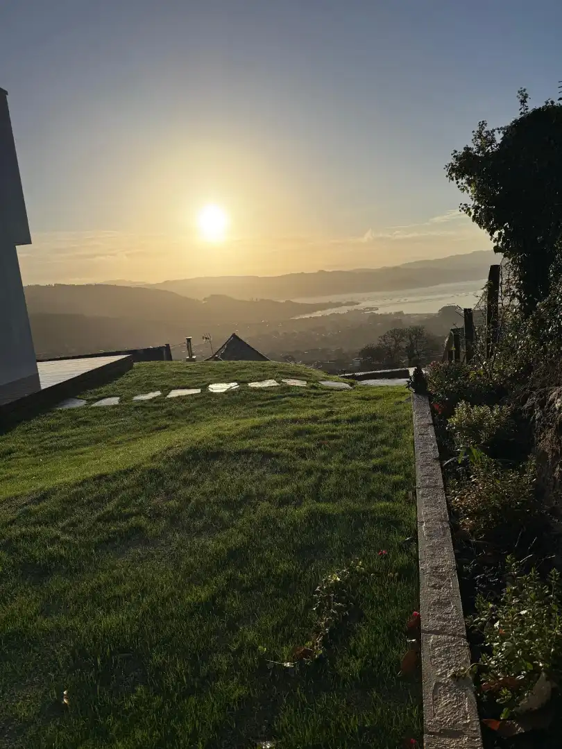 Jardín de Casa o chalet de alquiler en Moaña con Aire acondicionado, Calefacción y Jardín privado