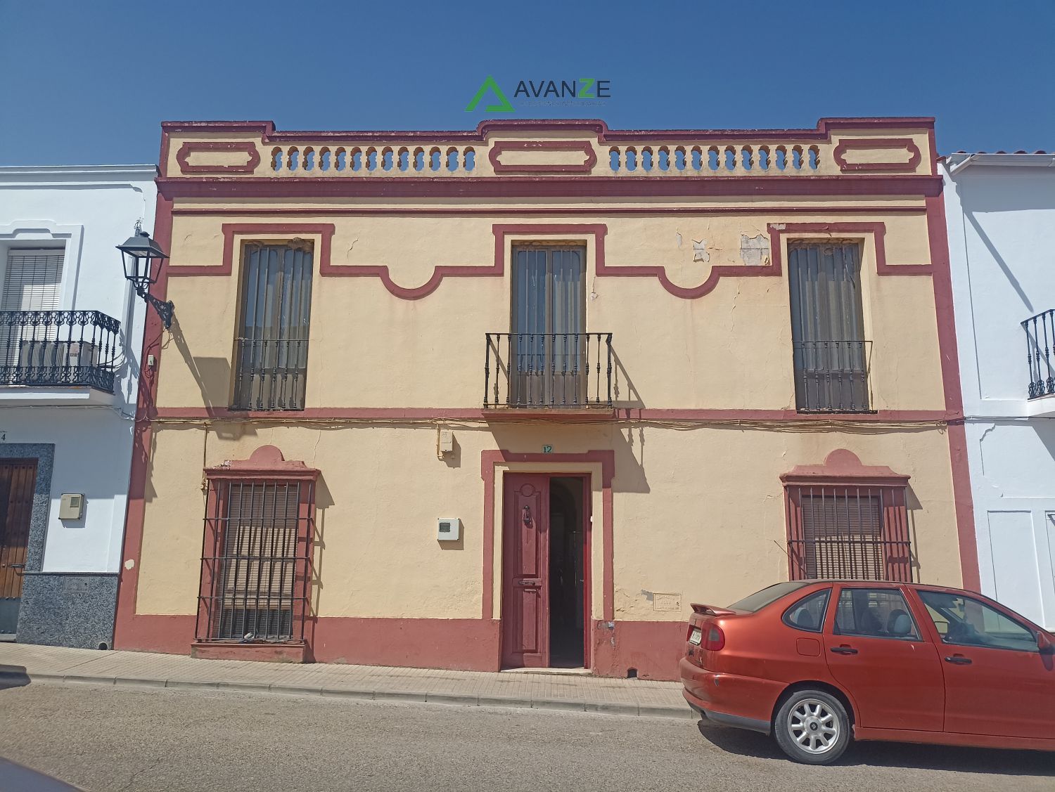 Exterior view of House or chalet for sale in Villanueva del Fresno  with Terrace