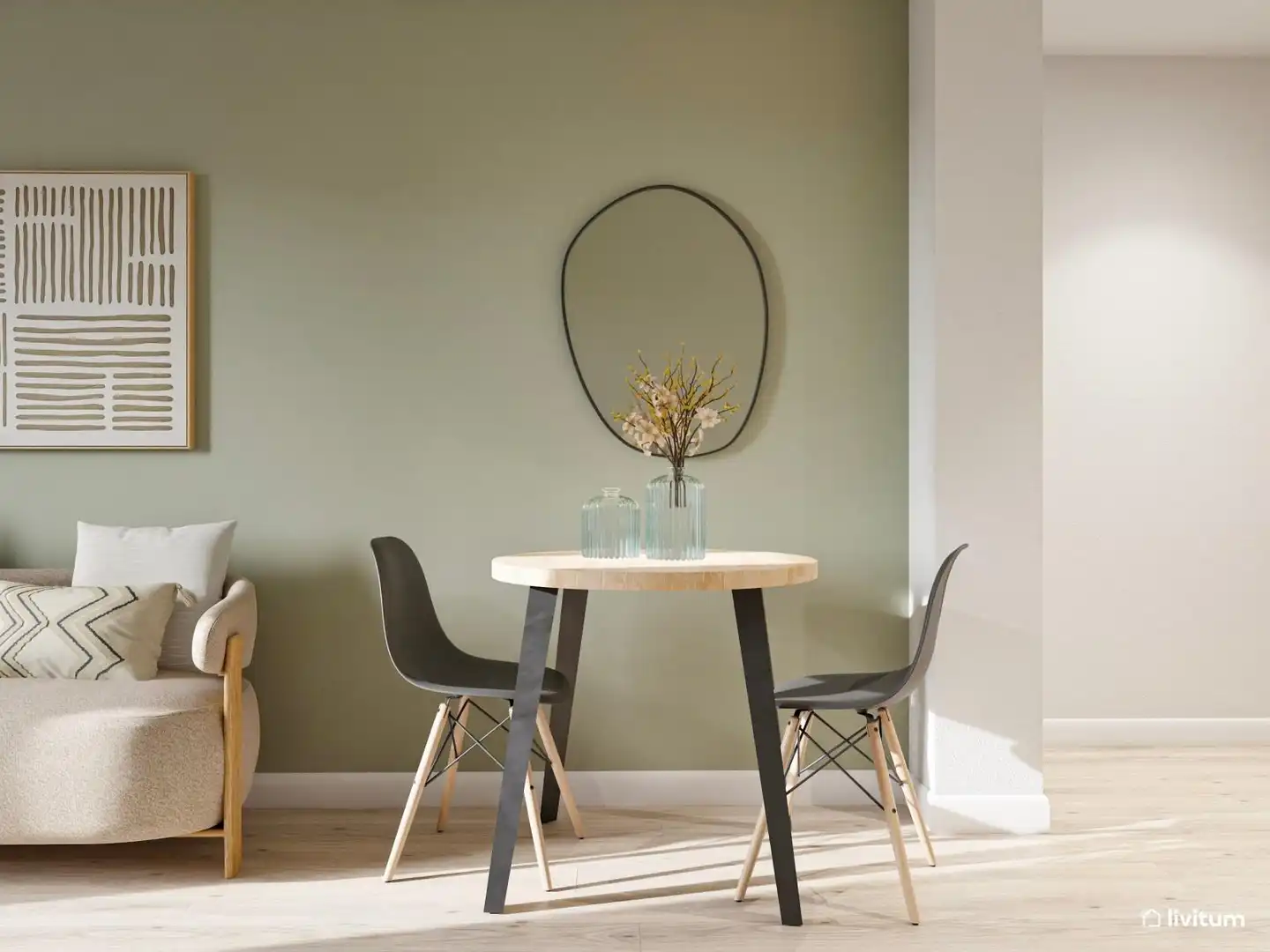 Comedor de Piso para compartir en Elche / Elx con Aire acondicionado, Calefacción y Parquet