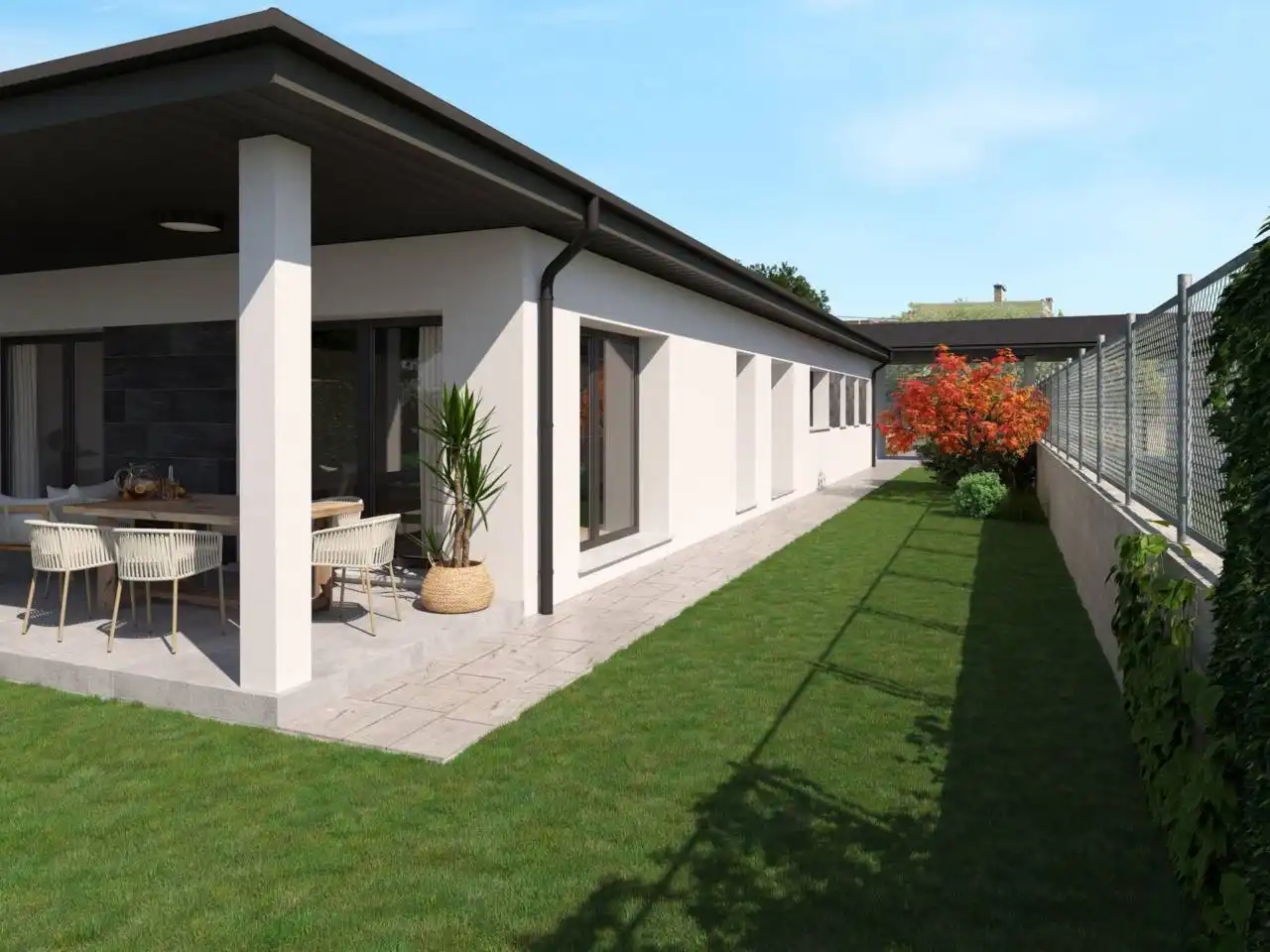 Terrasse von Haus oder Chalet zum Verkauf in Guadarrama mit Klimaanlage