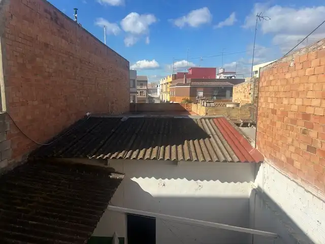 Vista exterior de Casa o xalet en venda en Fortaleny amb Terrassa