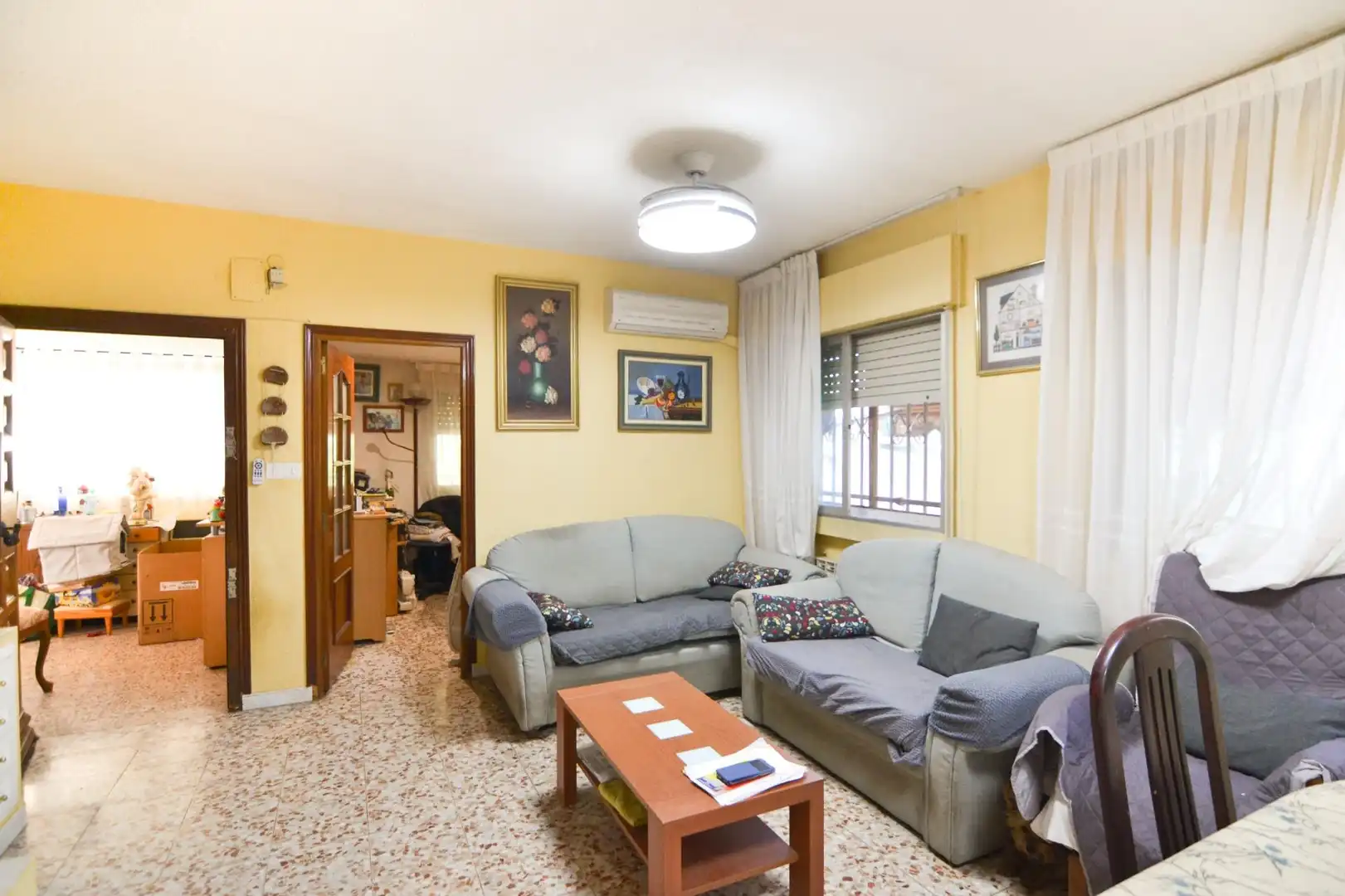 Sala d'estar de Casa o xalet en venda en Quijorna amb Aire condicionat, Calefacció i Terrassa